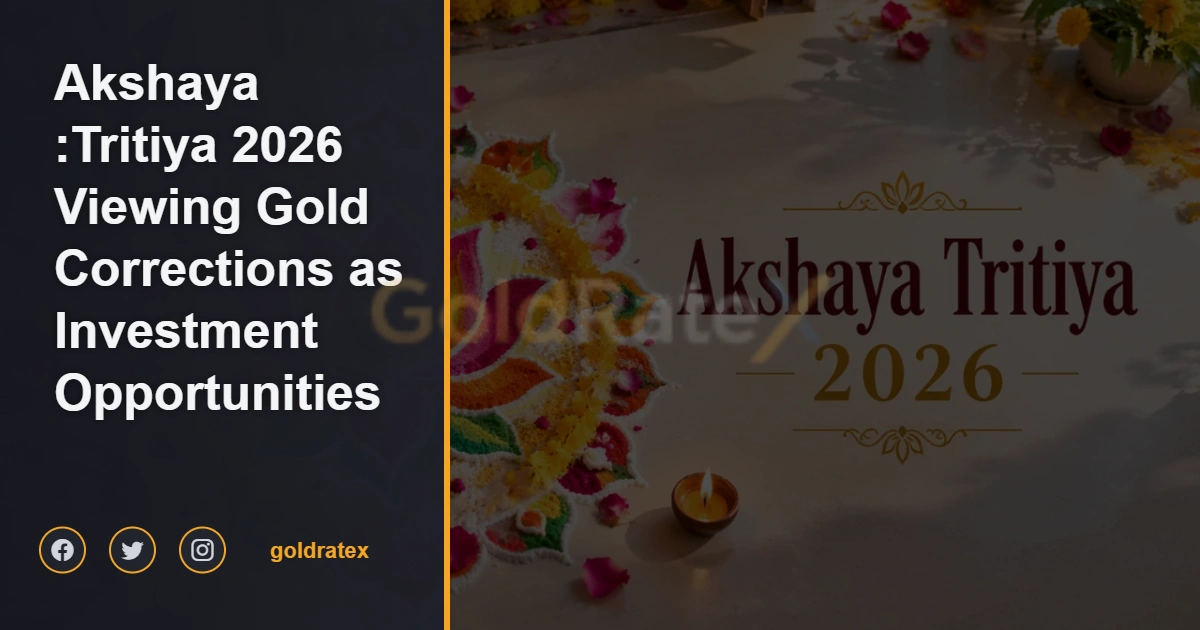 Akshaya Tritiya 2026: Viewing Gold Corrections as Investment Opportunities